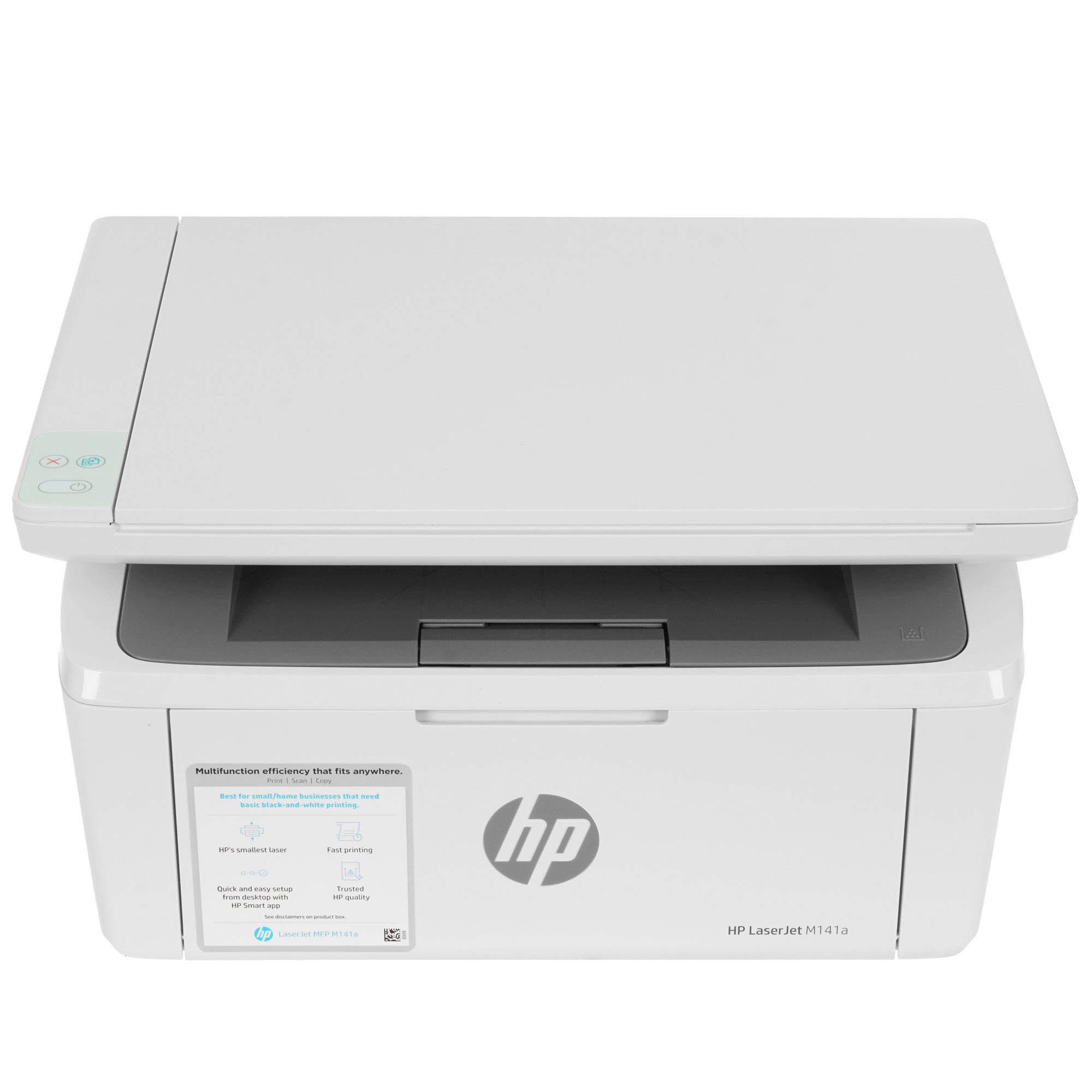 МФУ лазерный HP LaserJet M141a (7MD73A), A4, ч/б, печ. до 20 стр/мин., 600 x 600 dpi, USB