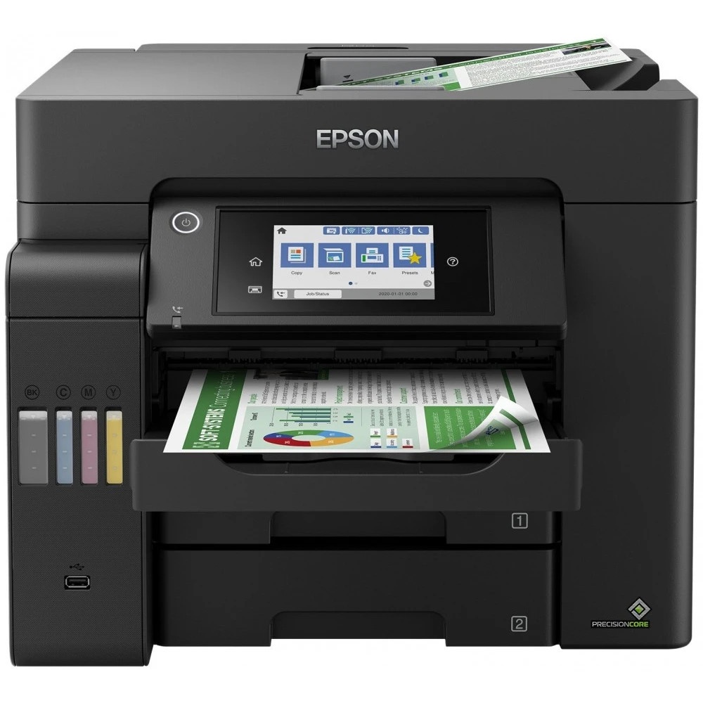 МФУ струйный Epson L6550 (C11CJ30404), A4, цветной, печ. до 25/12 стр/мин.(ч/б/цв.), скан. до 27.5 с
