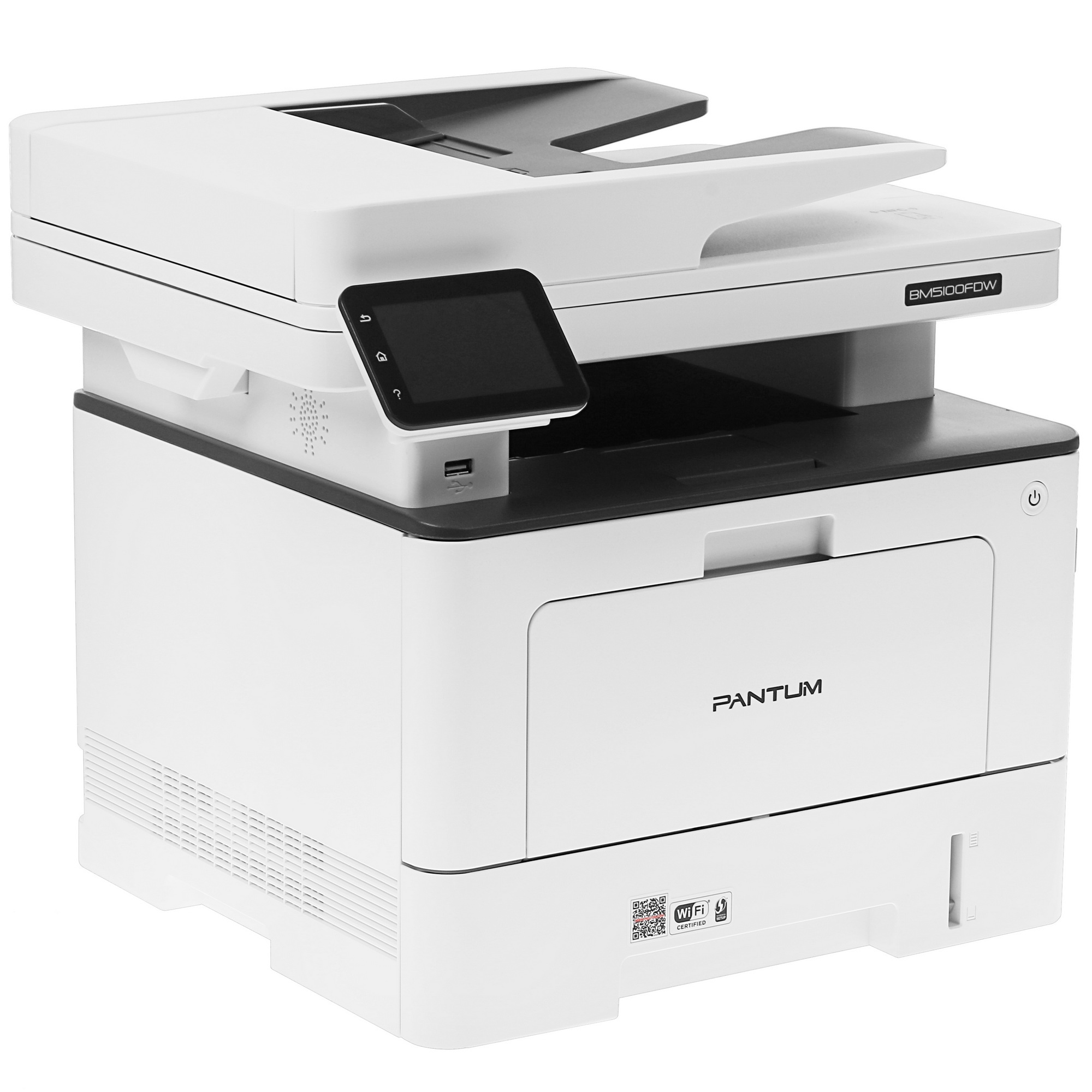 МФУ лазерный Pantum BM5100FDW, A4, ч/б, печ. до 40 стр/мин., скан. до 24 стр/мин., 1200 x 1200 dpi,