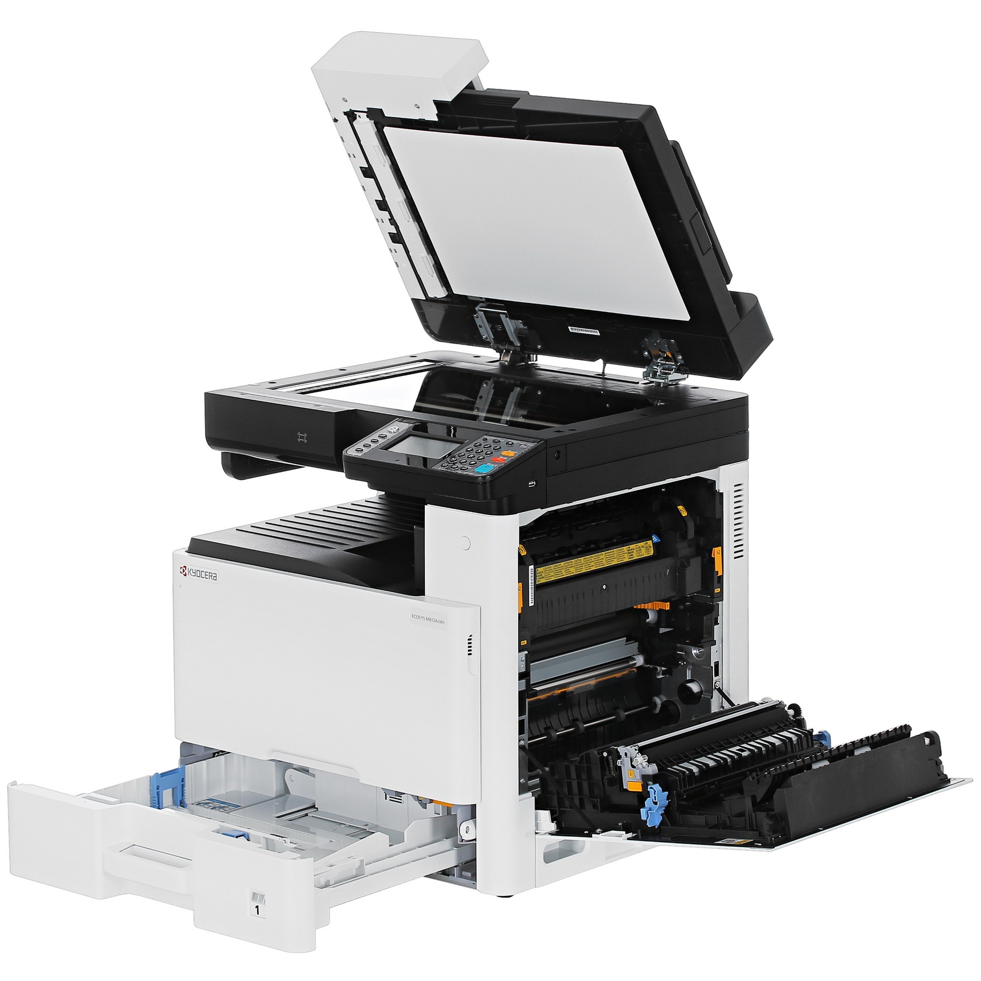 МФУ лазерный Kyocera Ecosys M8124cidn (1102P43NL0), A3, цветной, печ. до 24 стр/мин. (А4) до 12 стр/
