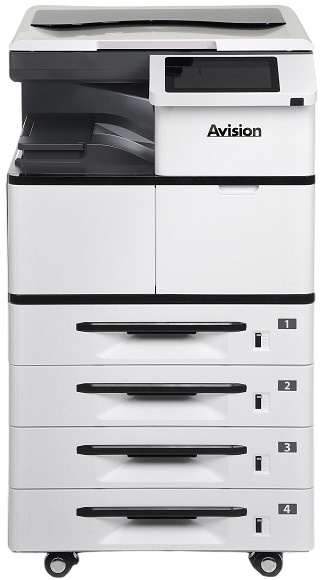 МФУ лазерный Avision AM5640i (000-0857E-0KG), А3, ч/б, печ. 40 стр/мин., скан. до 60 стр/мин., 1200x