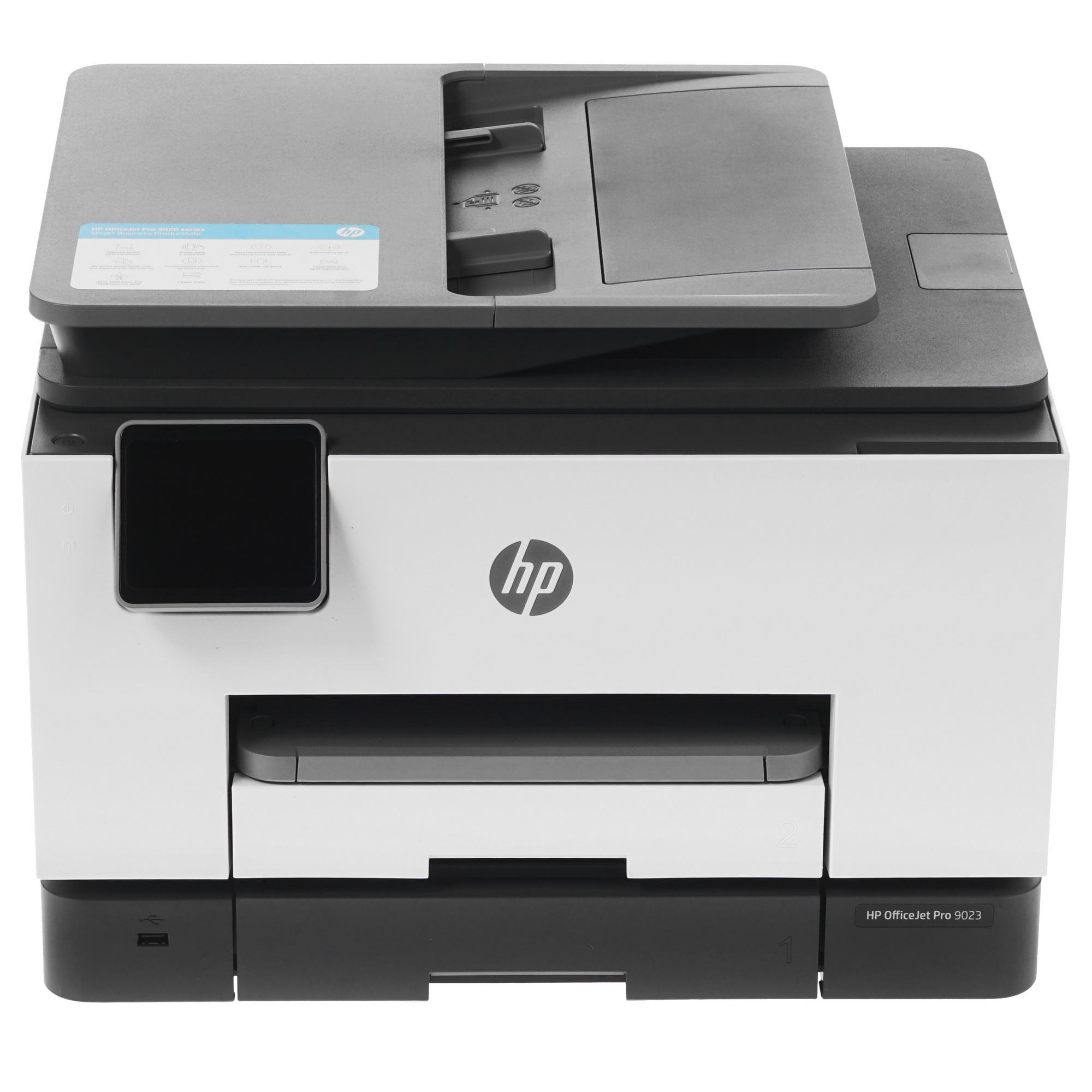 МФУ струйный HP Officejet Pro 9023 AiO (1MR70B), A4, цветной, до 24 стр/мин. (ч/б) до 20 стр/мин. (ц