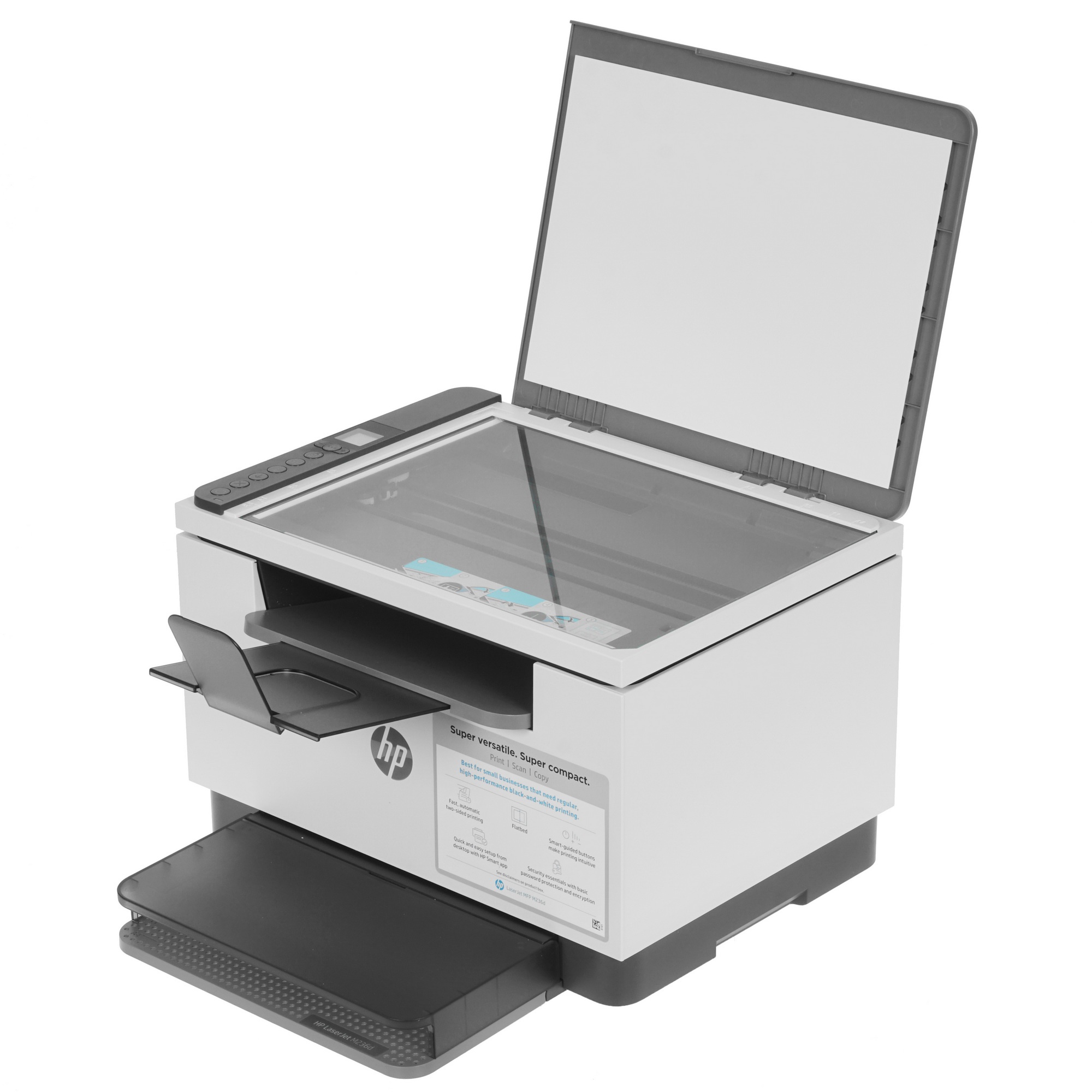 МФУ лазерный HP LaserJet M236d (9YF94A), A4, ч/б, печ. до 29 стр/мин., 600 x 600 dpi, USB