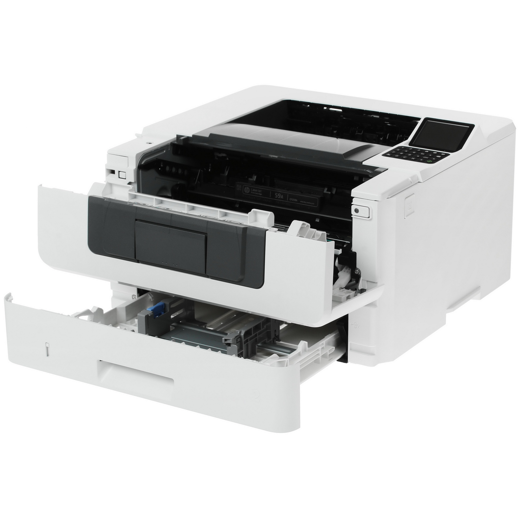 Принтер лазерный HP LaserJet Enterprise M406dn (3PZ15A), A4, ч/б, печ. до 40 стр/мин., 1200 x 1200 d