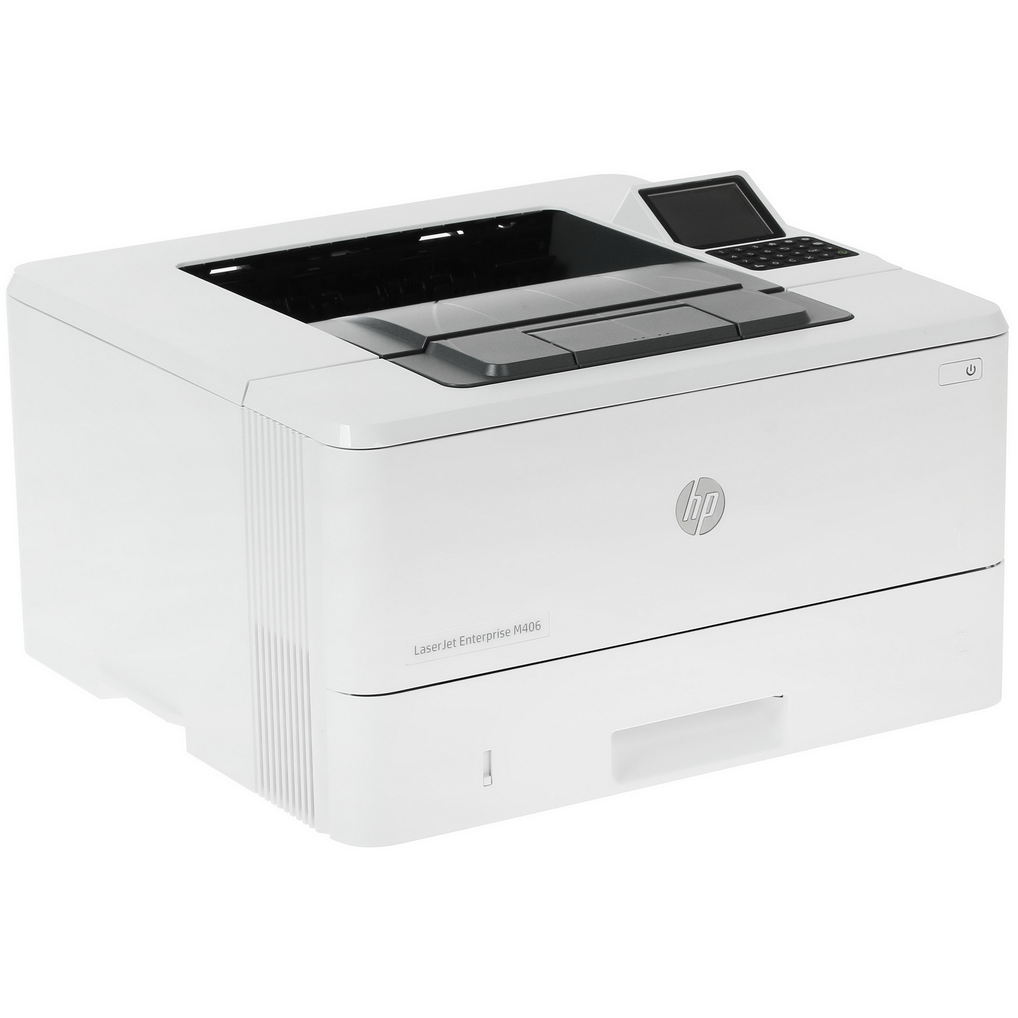 Принтер лазерный HP LaserJet Enterprise M406dn (3PZ15A), A4, ч/б, печ. до 40 стр/мин., 1200 x 1200 d