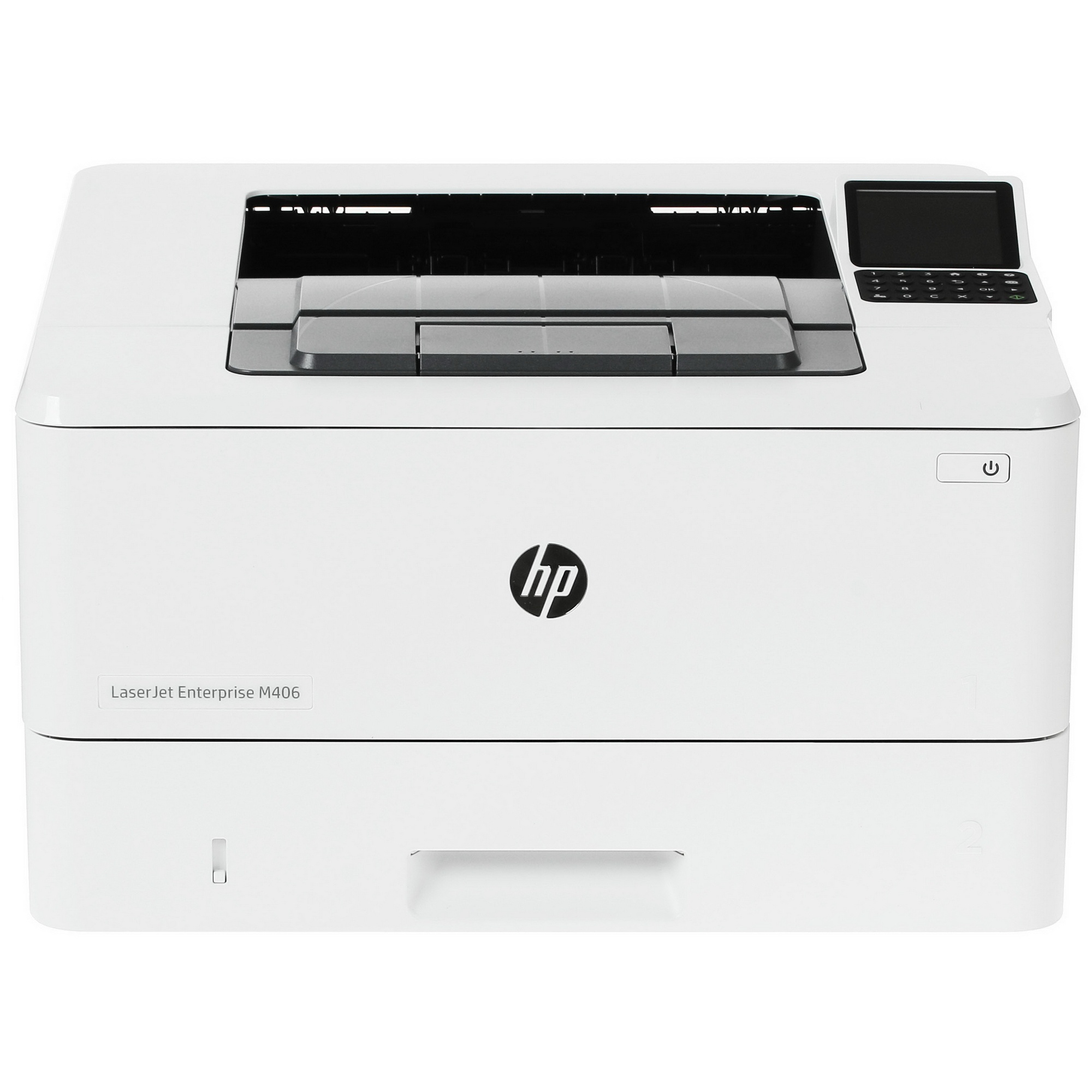 Принтер лазерный HP LaserJet Enterprise M406dn (3PZ15A), A4, ч/б, печ. до 40 стр/мин., 1200 x 1200 d