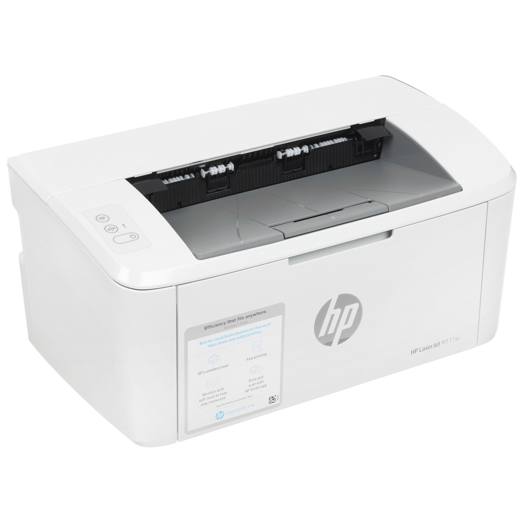 Принтер лазерный HP LaserJet M111w (7MD68A), А4, ч/б, печ. до 20 стр/мин., 600 x 600 dpi, USB, Wi-Fi