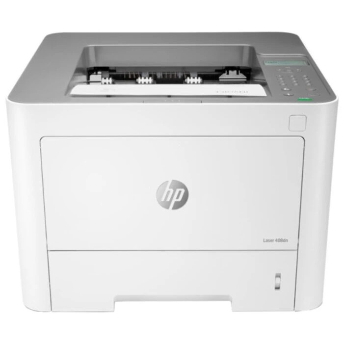 Принтер лазерный HP Laser 408dn (7UQ75A), A4, ч/б, печ. до 40 стр/мин., 1200 x 1200 dpi, USB, RJ-45