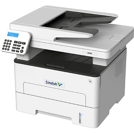 МФУ Sindoh M500 МОНОХРОМ А4,принтер/копир/сканер/факс 34 стр/мин,Wi-Fi. AirPrint,ADF 50,стартовый то