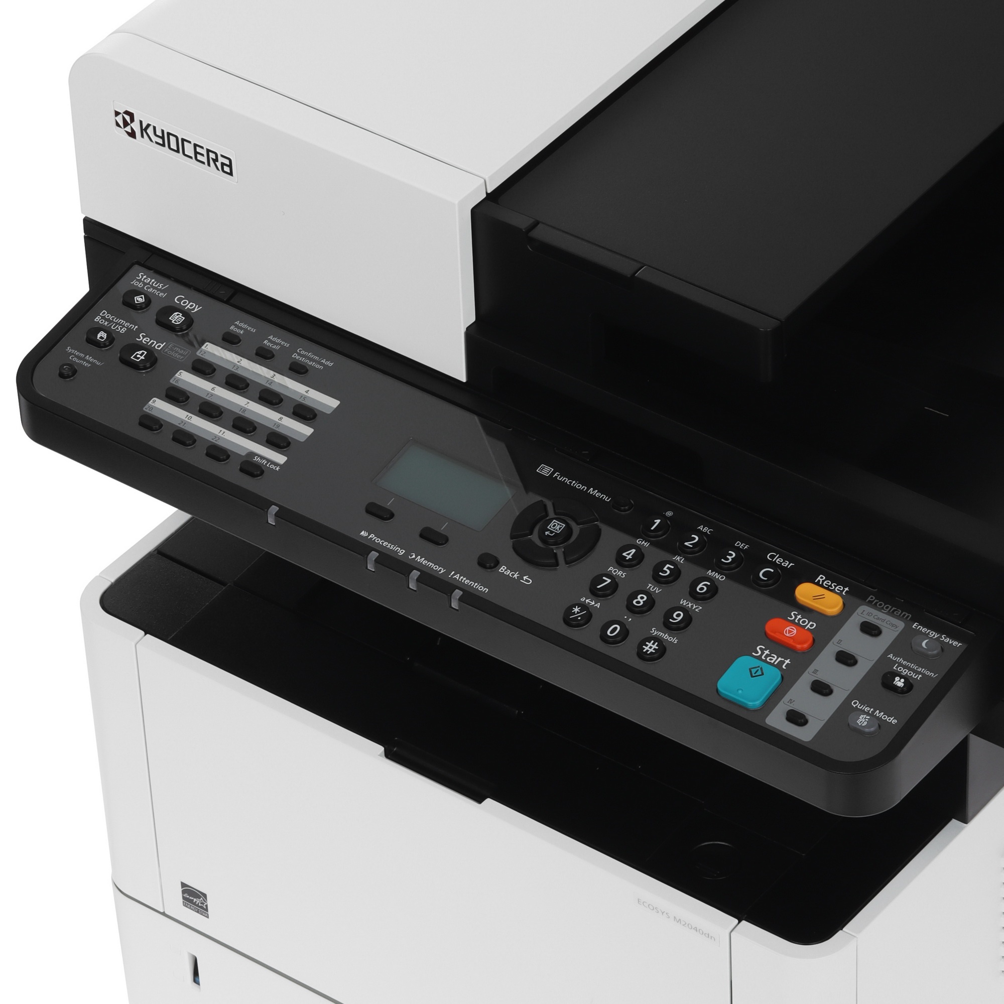 МФУ лазерный Kyocera Ecosys M2040DN (1102S33NL0), A4, ч/б, печ. до 40 стр/мин., скан. до 40 стр/мин.