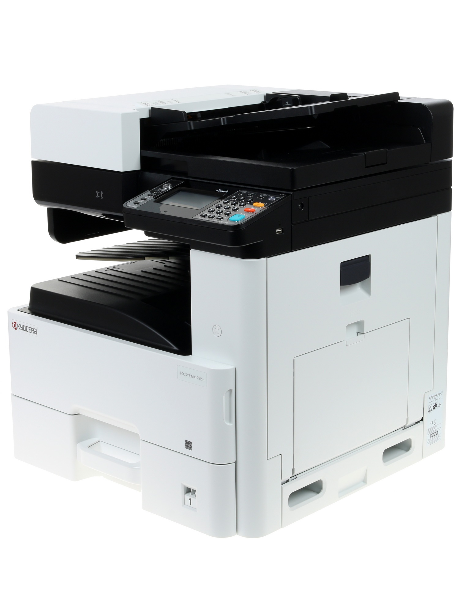 МФУ лазерный Kyocera Ecosys M4125idn (1102P23NL0), A3, ч/б, печ. до 25 стр/мин. (А4) до 12 стр/мин.