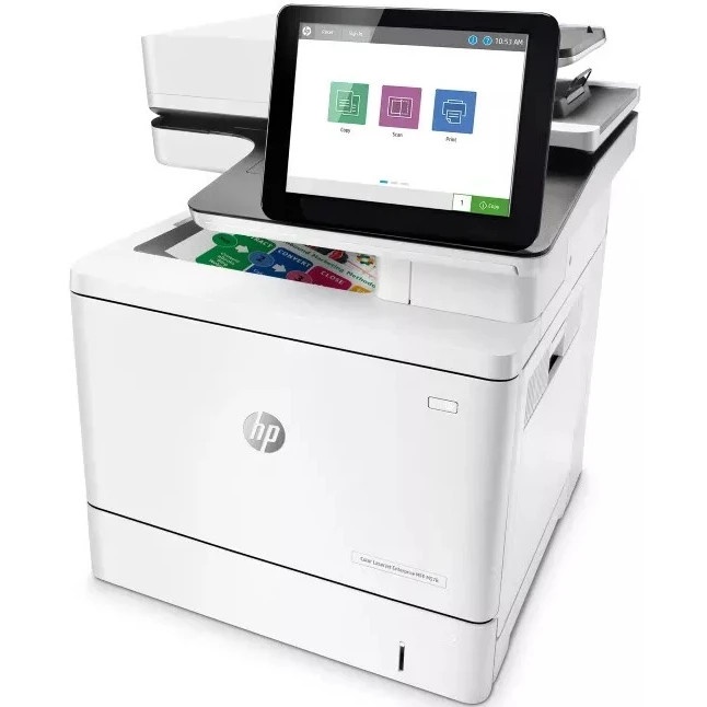МФУ лазерный HP Color LaserJet Ent M578dn (7ZU85A), A4, цветной, печ. до 38 стр/мин., скан. до 43 ст