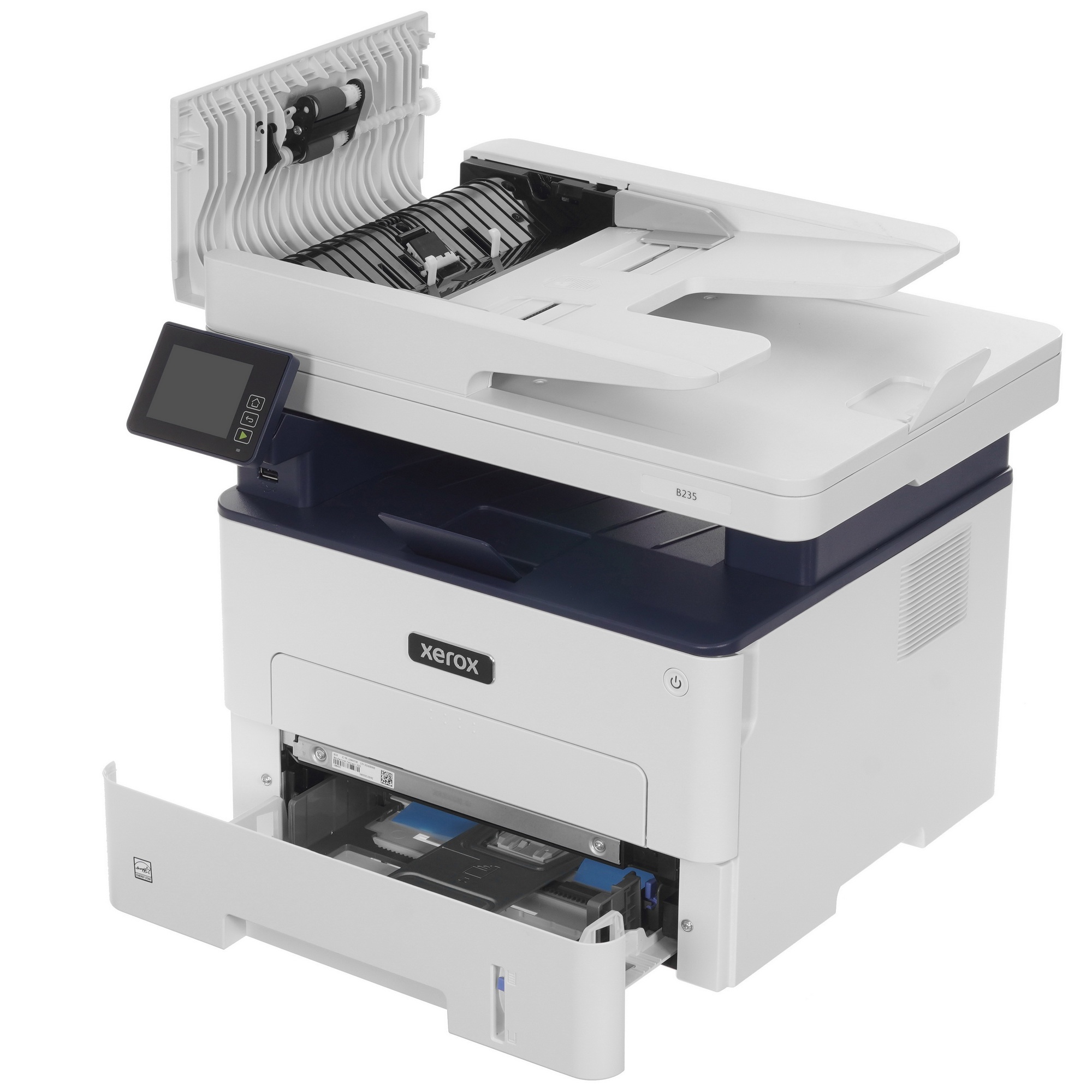 МФУ лазерный Xerox B235 (B235V_DNI), A4, ч/б, печ. до 34 стр/мин., скан. до 23 стр/мин., 600x600dpi,