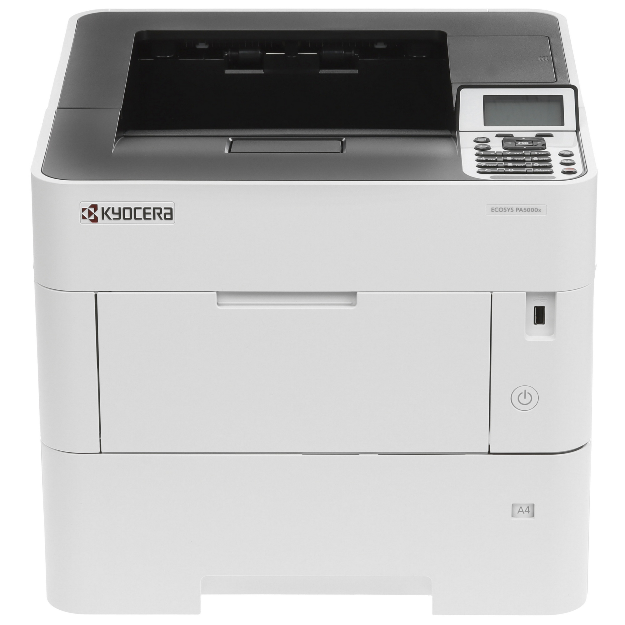 Принтер лазерный Kyocera PA5000x (110C0X3NL0), A4, ч/б, печ. до 50 стр/мин., 1200 x 1200 dpi, USB, R