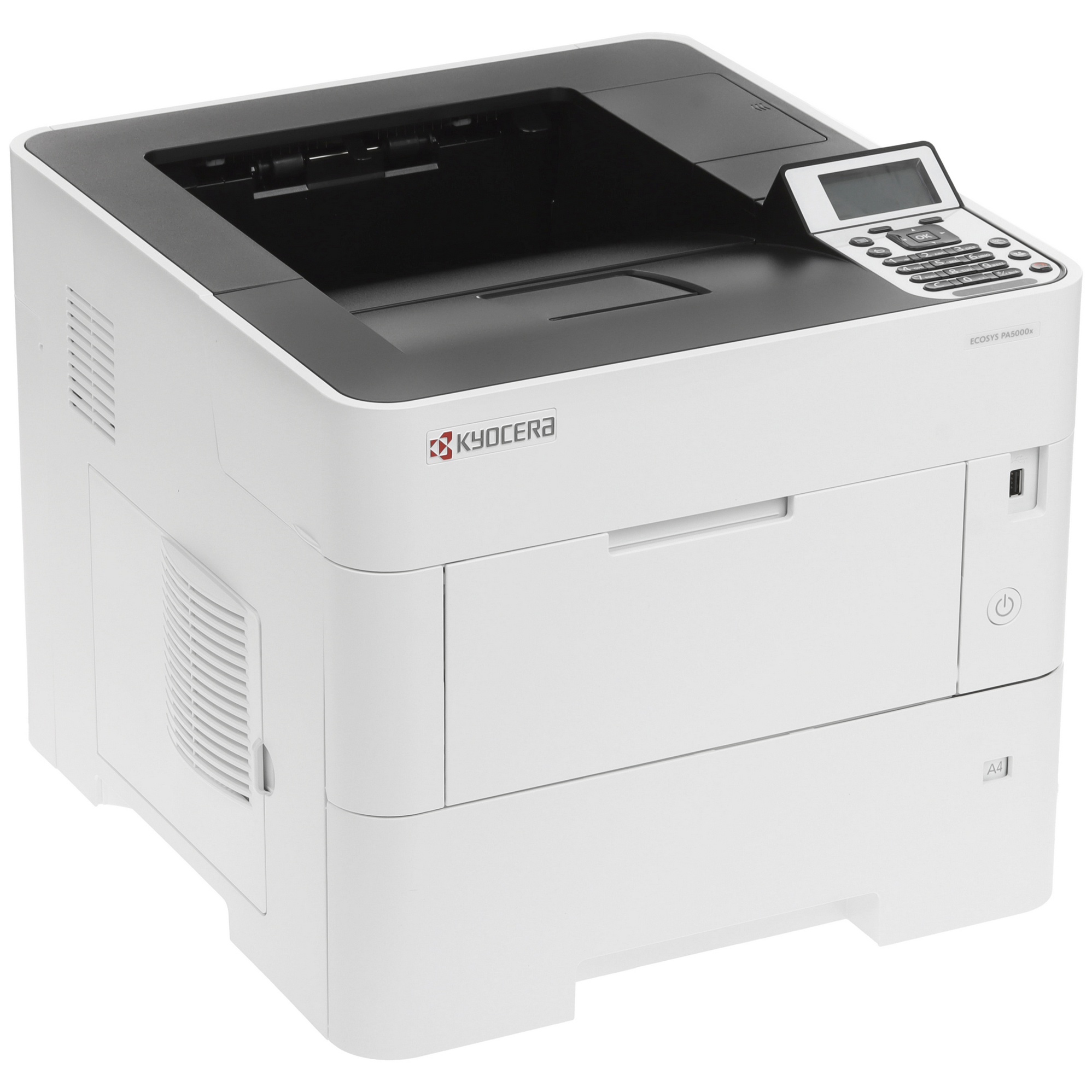 Принтер лазерный Kyocera PA5000x (110C0X3NL0), A4, ч/б, печ. до 50 стр/мин., 1200 x 1200 dpi, USB, R