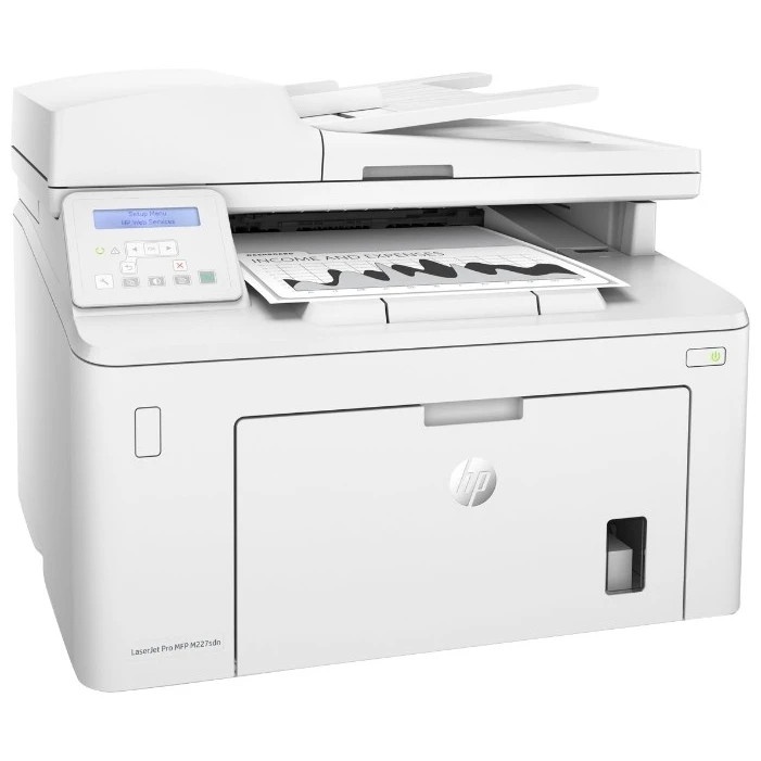 МФУ лазерный HP LaserJet Pro M227sdn (G3Q74A#B19), A4, ч/б, печ. до 28 стр/мин., скан. до 15 стр/мин
