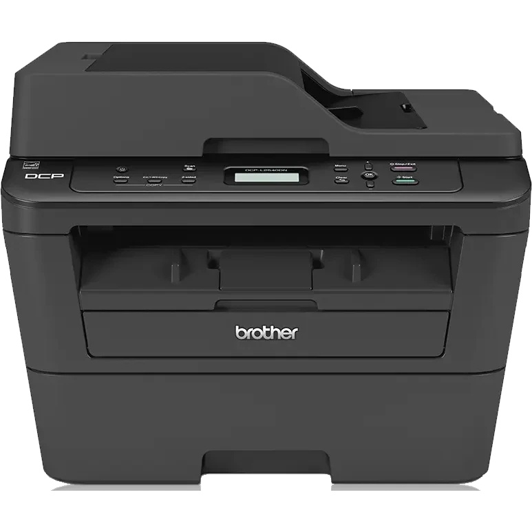 МФУ лазерный Brother DCP-L2540DW, А4, ч/б, печ. 30 стр/мин, 2400 x 600 dpi, USB, Wi-Fi, Ethernet RJ-
