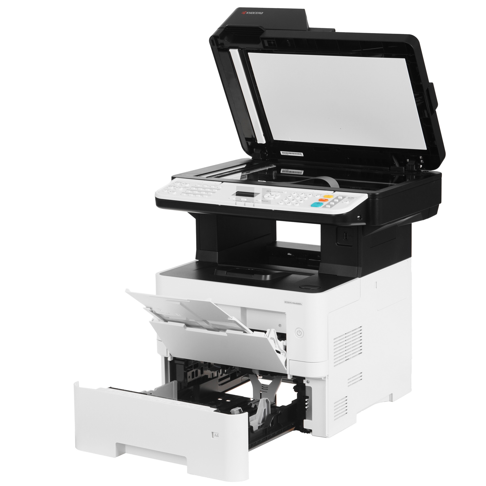 МФУ лазерный Kyocera ECOSYS MA4500fx (110C123NL0), A4, ч/б, печ. до 45 стр/мин., скан. до 60 стр/мин