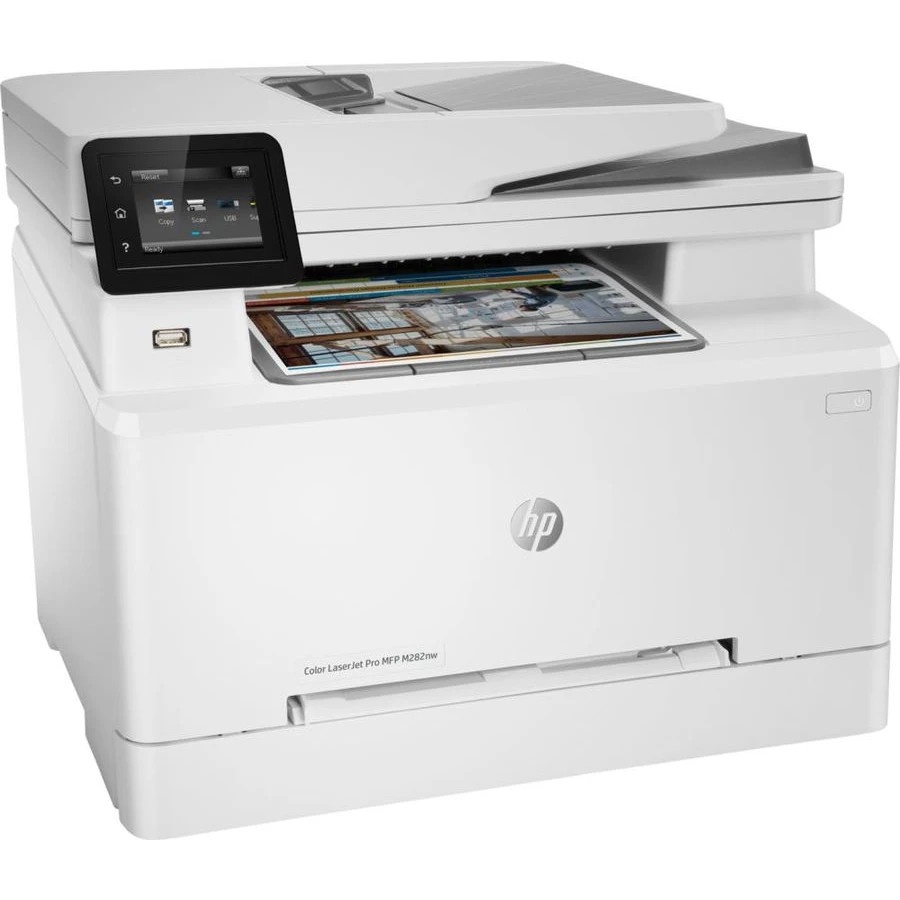МФУ лазерный HP Color LaserJet Pro M282nw (7KW72A), A4, цветной, печ. до 21 стр/мин., скан. до 26 ст