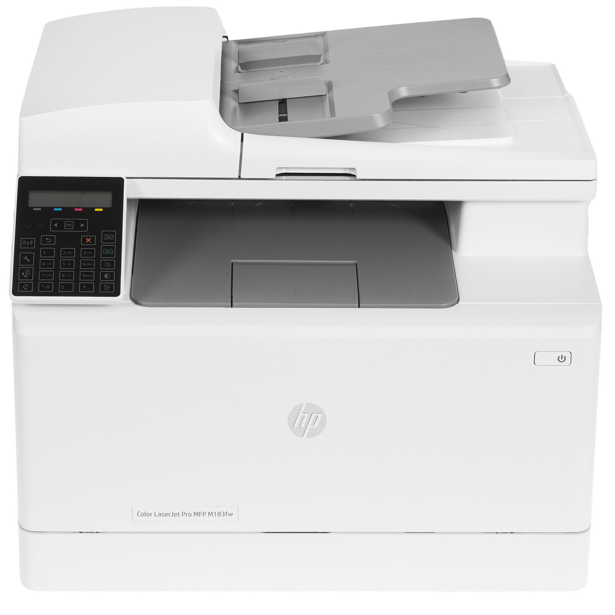 МФУ лазерный HP Color LaserJet Pro M183fw (7KW56A), A4, цветной, печ. до 16 стр/мин., скан. до 15 ст