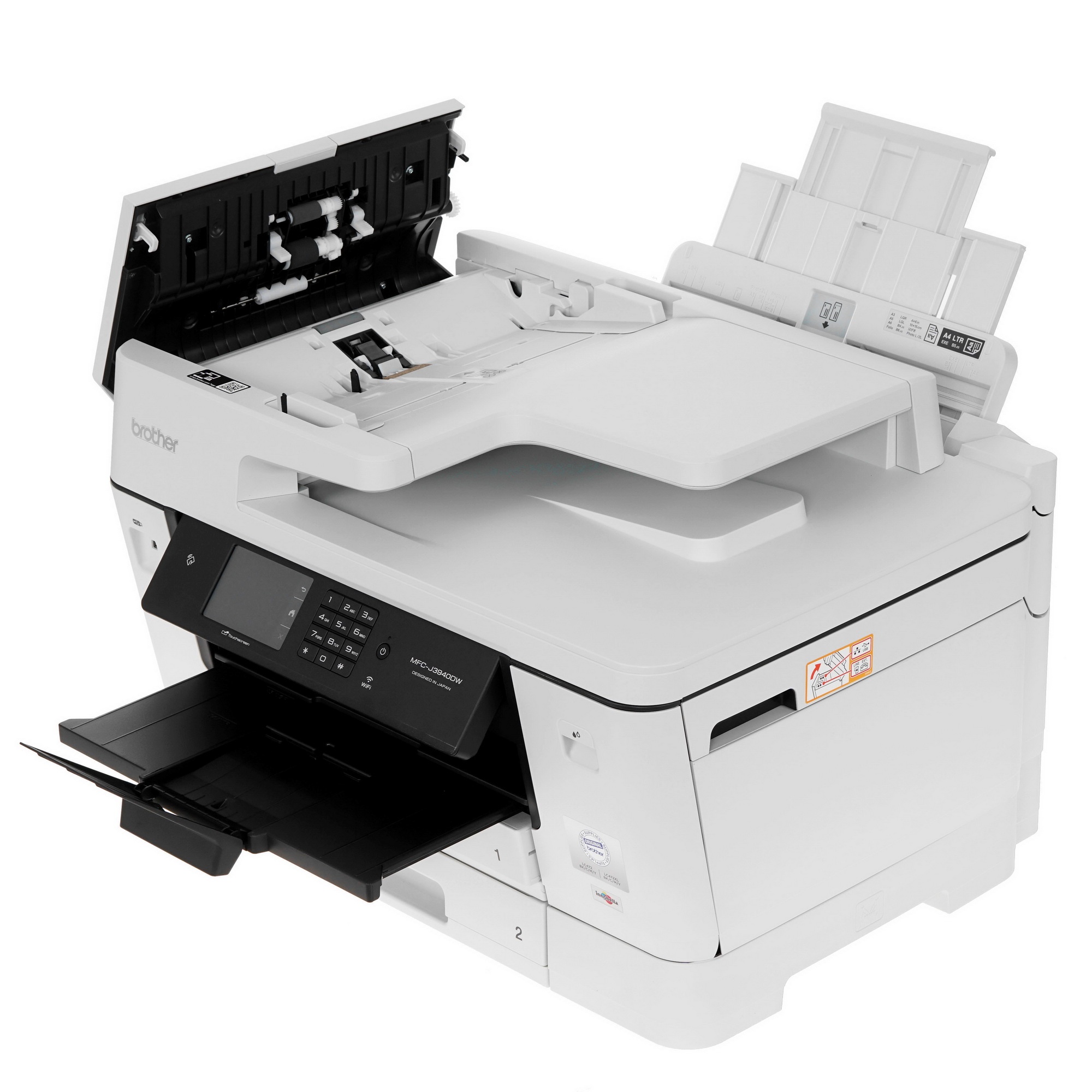 МФУ струйный Brother MFC-J3940DW, А3, цветной, печ. 28 стр/мин., 4800x1200 dpi (печать) 600x600 dpi