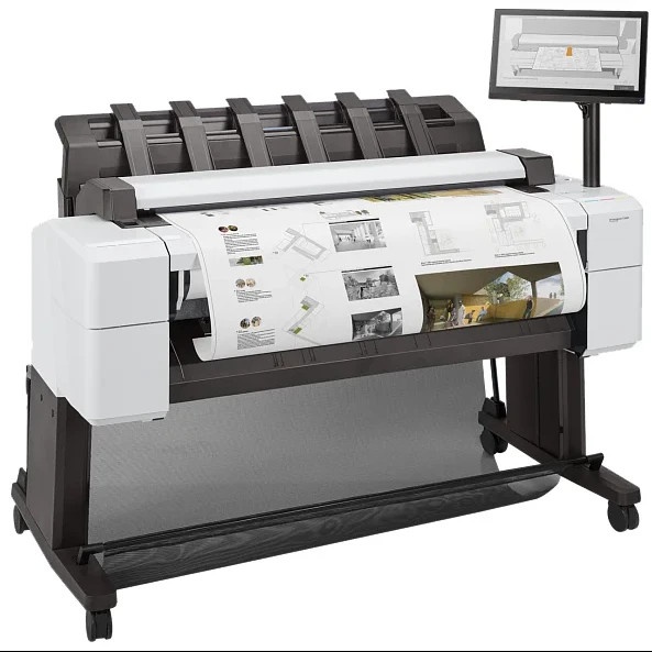 МФУ, широкоформатное струйное, HP DesignJet T2600PS 36-in MFP, (3XB78A#B19) принтер/сканер/копир