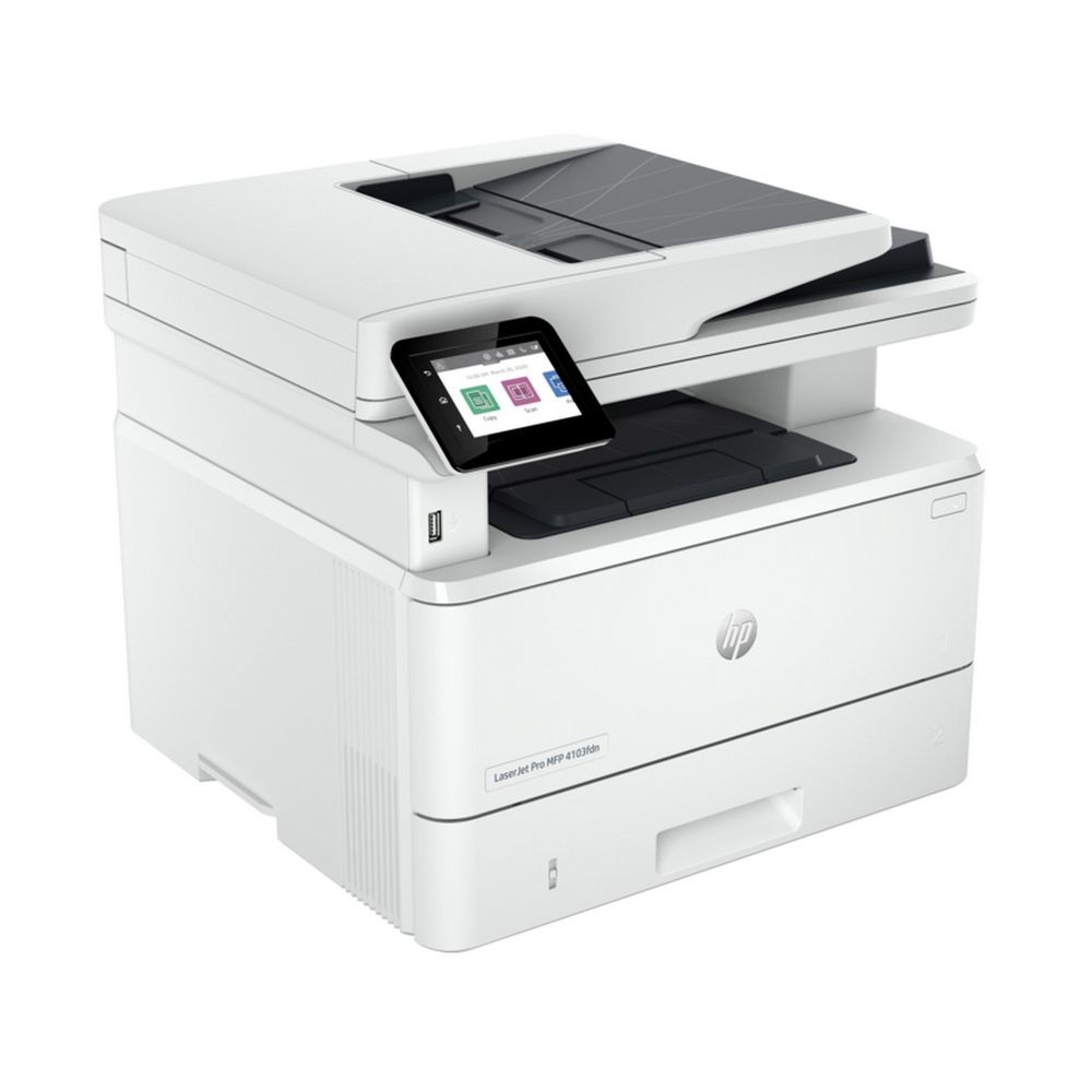 МФУ лазерное HP LaserJet Pro MFP 4103fdn_BBU (2Z628A_BBU) {A4, 1200dpi, 38ppm, 512Mb, 1200 MHz tray