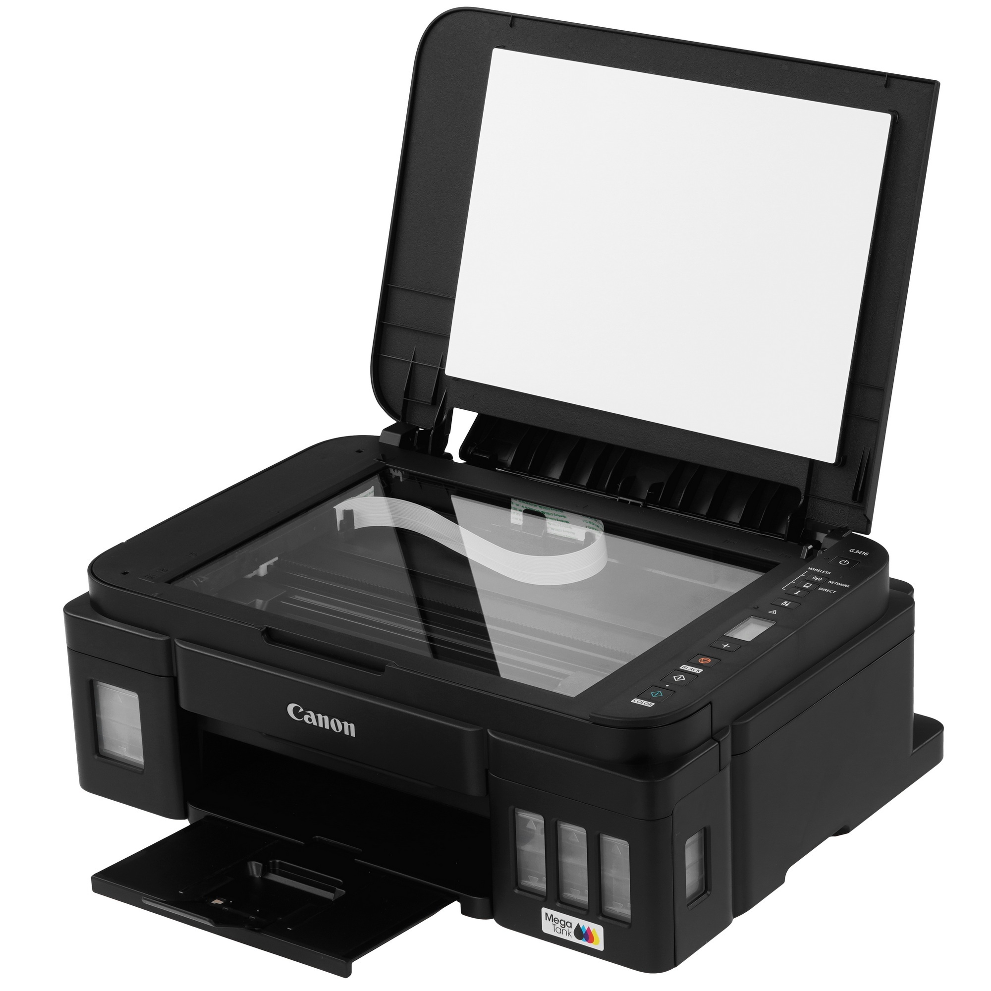МФУ струйный Canon PIXMA G3416 (2315C052), А4, цветной, печ. 8.8 стр/мин. (ч/б) 5 стр/мин. (цвет), с