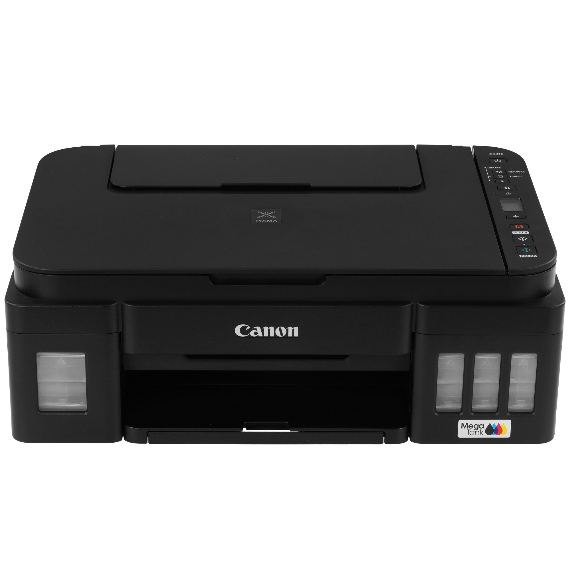 МФУ струйный Canon PIXMA G3416 (2315C052), А4, цветной, печ. 8.8 стр/мин. (ч/б) 5 стр/мин. (цвет), с