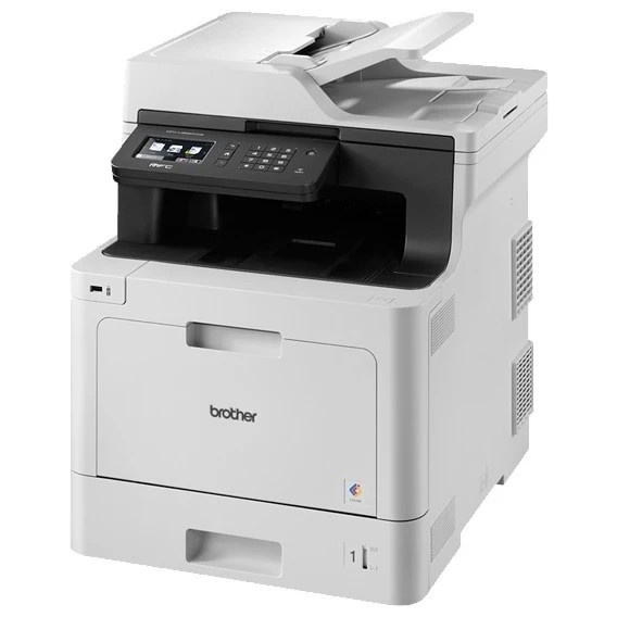 МФУ Brother MFC-L8690CDW, цветной лазерный A4 Duplex Net WiFi серый/черный