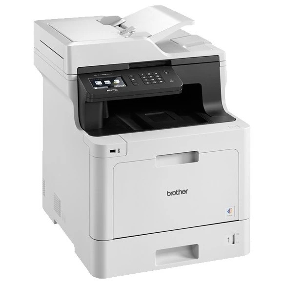 МФУ Brother MFC-L8690CDW, цветной лазерный A4 Duplex Net WiFi серый/черный