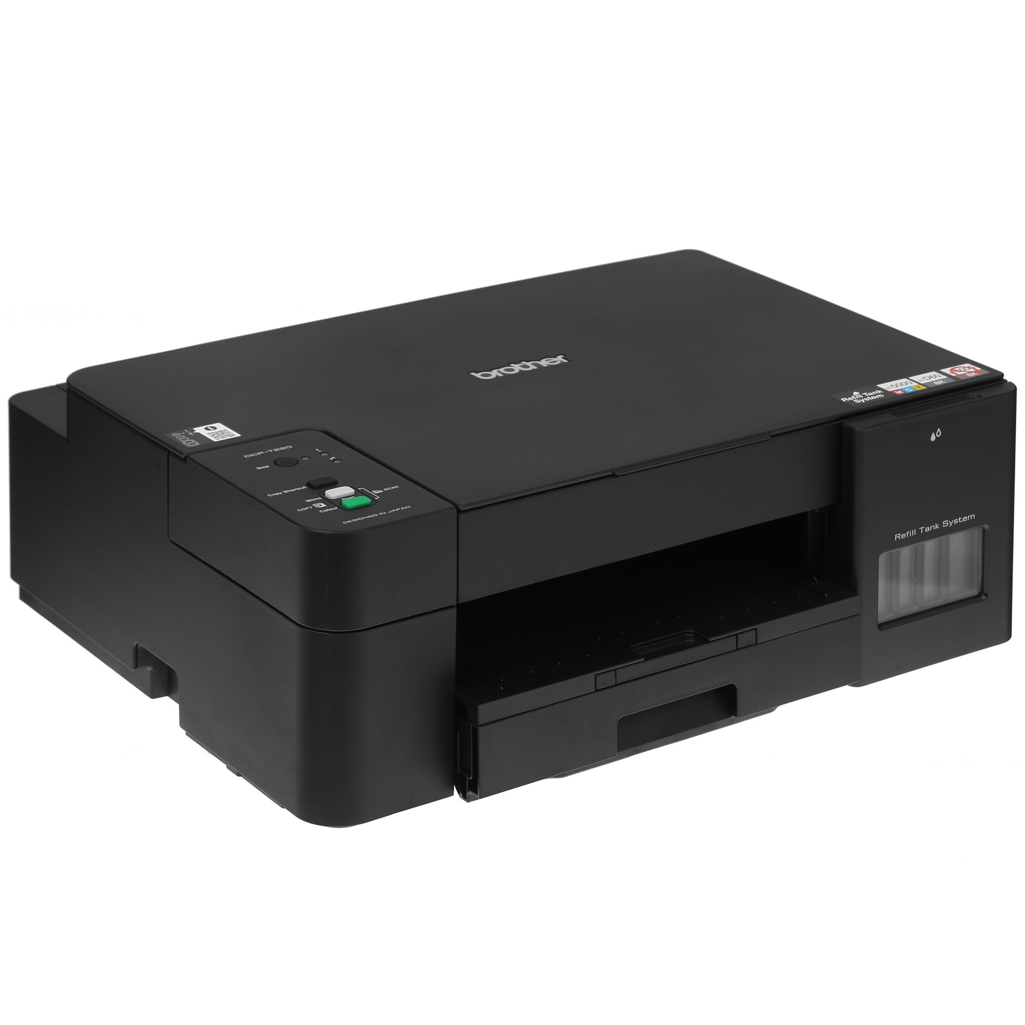 МФУ струйный Brother DCP-T220 Inkbenefit Plus, А4, цветное, печ. 16 стр/мин. (ч/б), 9 стр/мин. (цвет