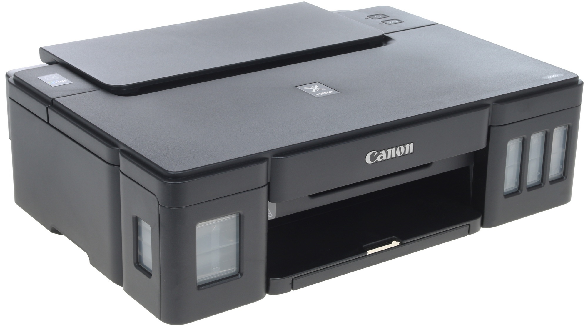 Принтер струйный Canon PIXMA G1410, 4-цветный струйный СНПЧ A4, 8.8 (5 цв) изобр./мин, 4800x1200 dpi