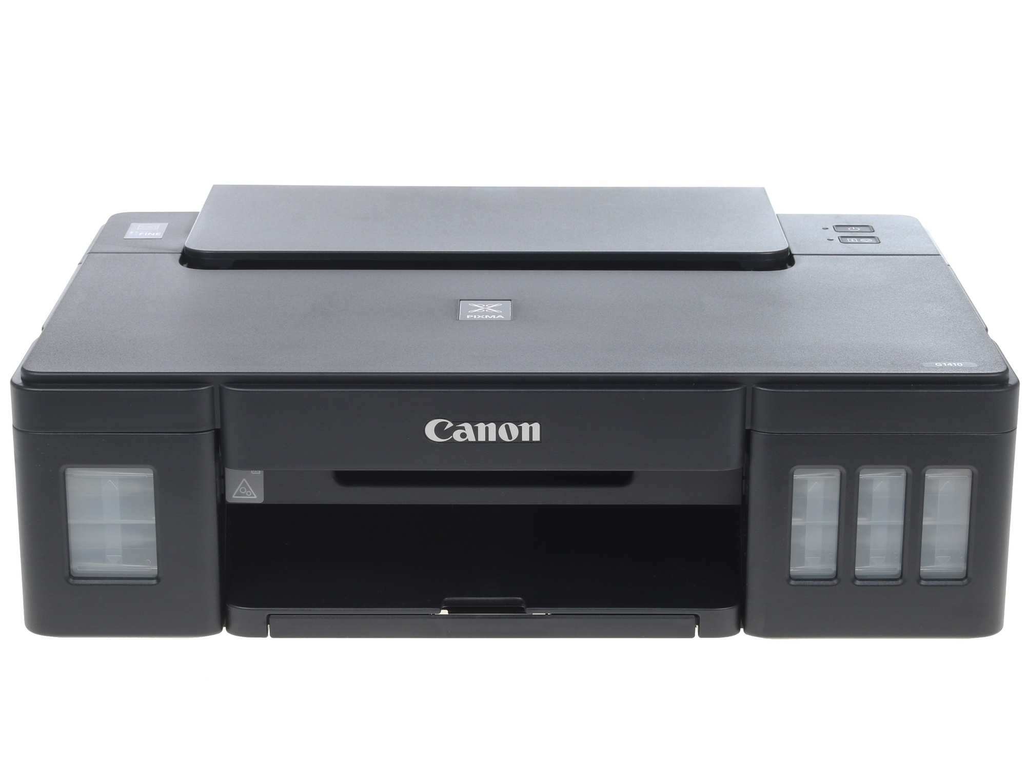 Принтер струйный Canon PIXMA G1410, 4-цветный струйный СНПЧ A4, 8.8 (5 цв) изобр./мин, 4800x1200 dpi