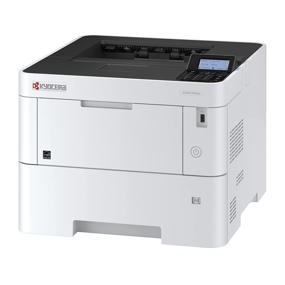 Принтер лазерный Kyocera ECOSYS P3145dn (1102TT3NL0), A4, ч/б, печ. до 45 стр/мин., 1200 x 1200 dpi,