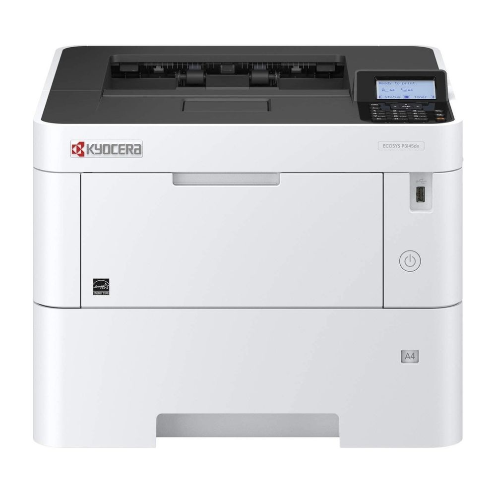 Принтер лазерный Kyocera ECOSYS P3145dn (1102TT3NL0), A4, ч/б, печ. до 45 стр/мин., 1200 x 1200 dpi,