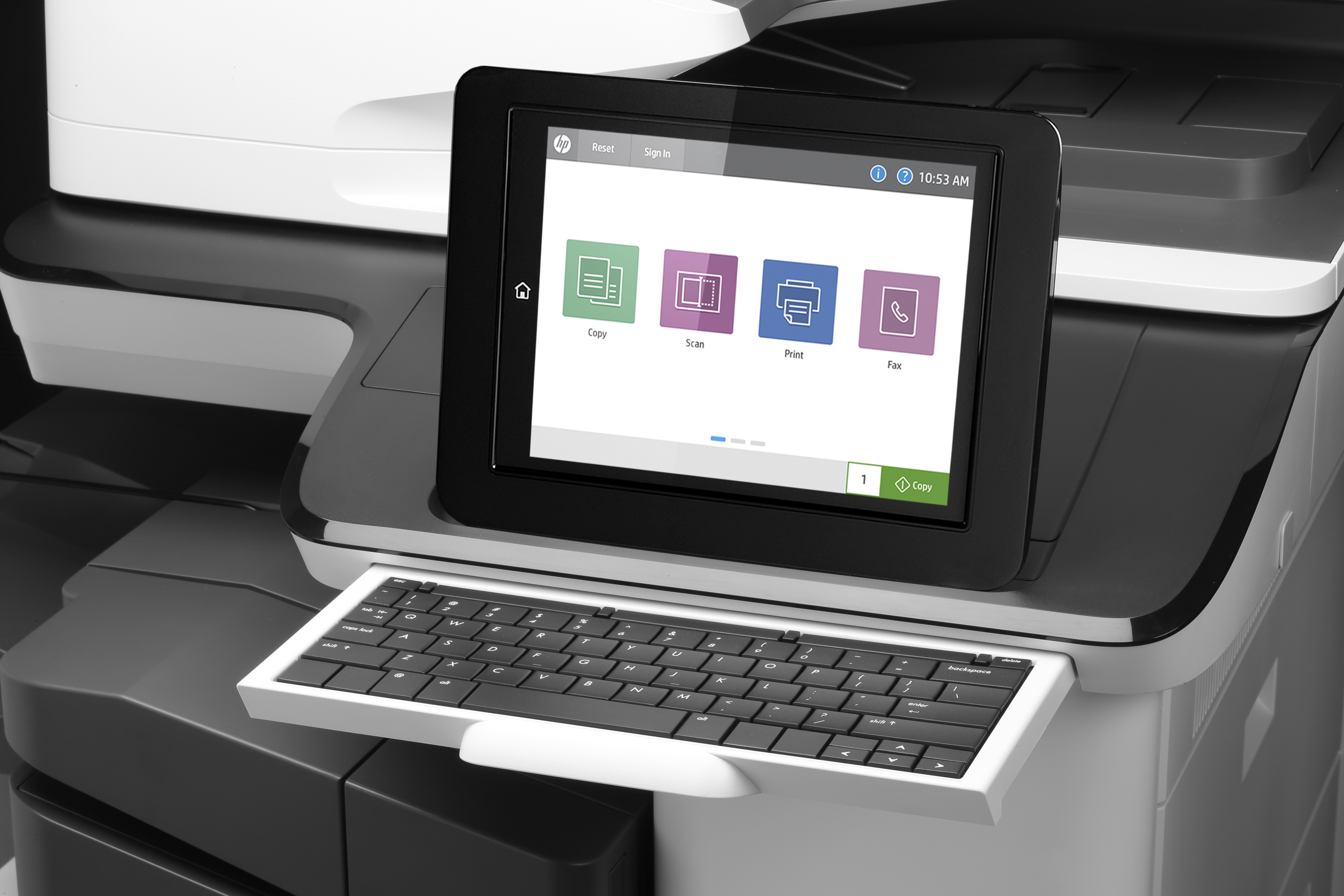 МФУ лазерное HP Color LaserJet Enterprise Flow MFP M776zs