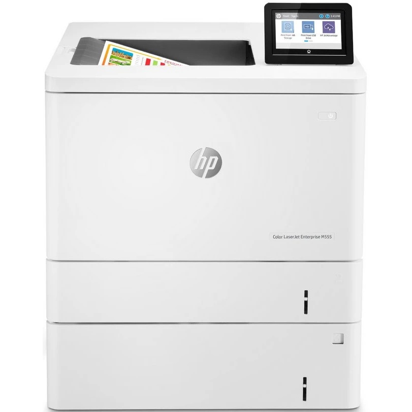 Принтер лазерный HP Color LaserJet Enterprise M555x (7ZU79A), A4, цветной, печ. до 38 стр/мин., 600