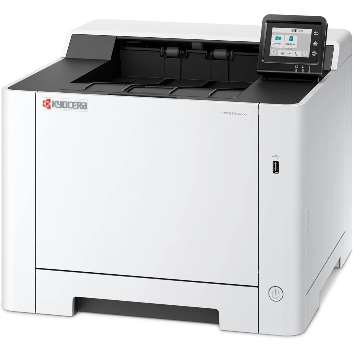Принтер лазерный Kyocera ECOSYS PA2600cx (цветной, A4, 26ppm, 1200dpi, 1Gb, Duplex, Lan, USB) (110C0