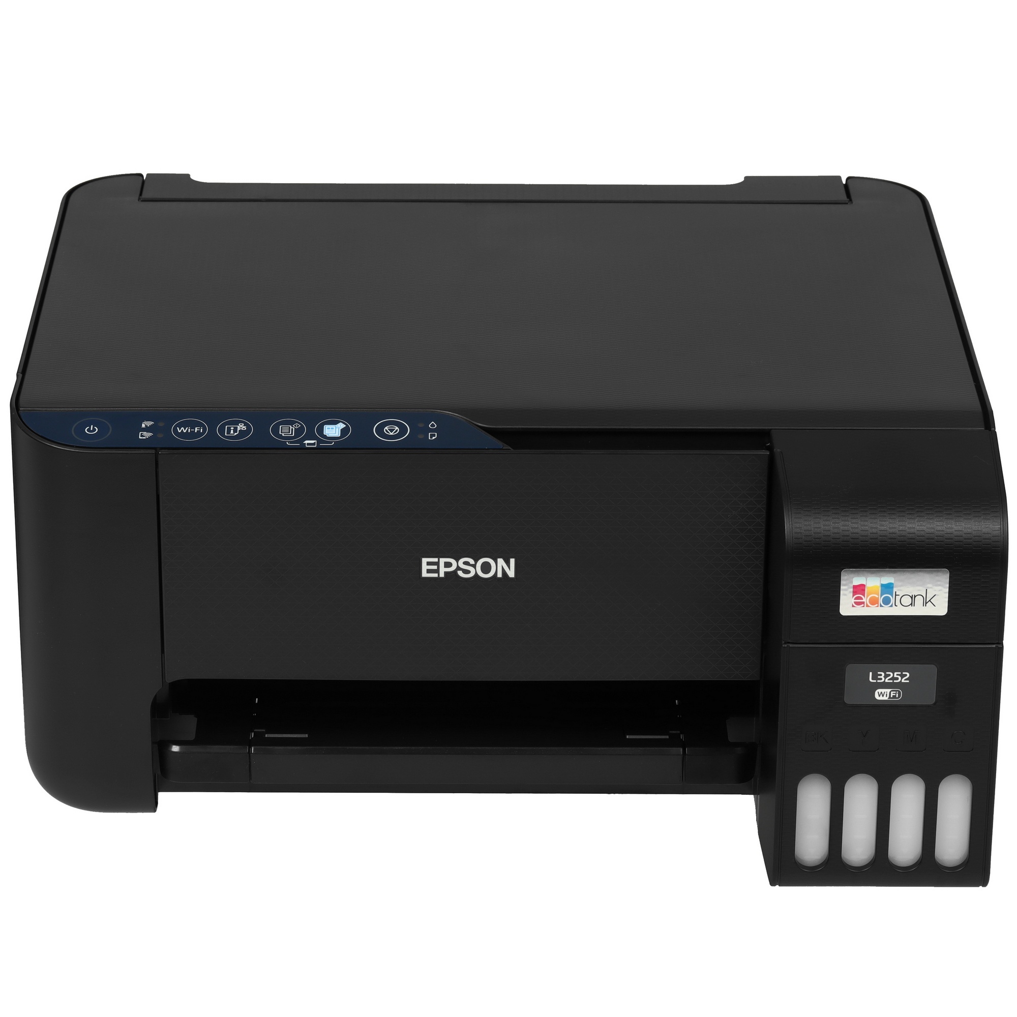 Струйное МФУ Epson EcoTank L3252 /А4/цветная печать/до 5-10 стр. в мин./лоток подачи 100 л./черный (