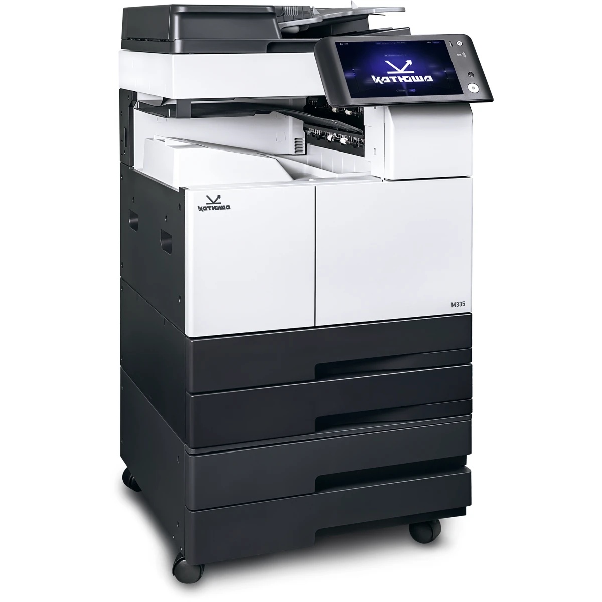 МФУ лазерное Катюша M335 принтер/копир/сканер, А3. 35 стр/мин Ч/Б А4, 1200 dpi, 1,2ГГц, 2 ГБ, USB, 1