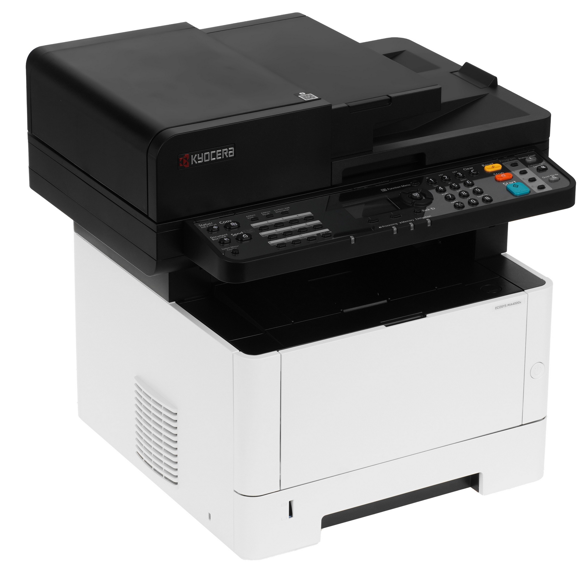 МФУ лазерное Kyocera ECOSYS MA4000x (Азия) , P/C/S, ч/б лазерный, A4, 40 стр/мин, 1200x1200 dpi, 512