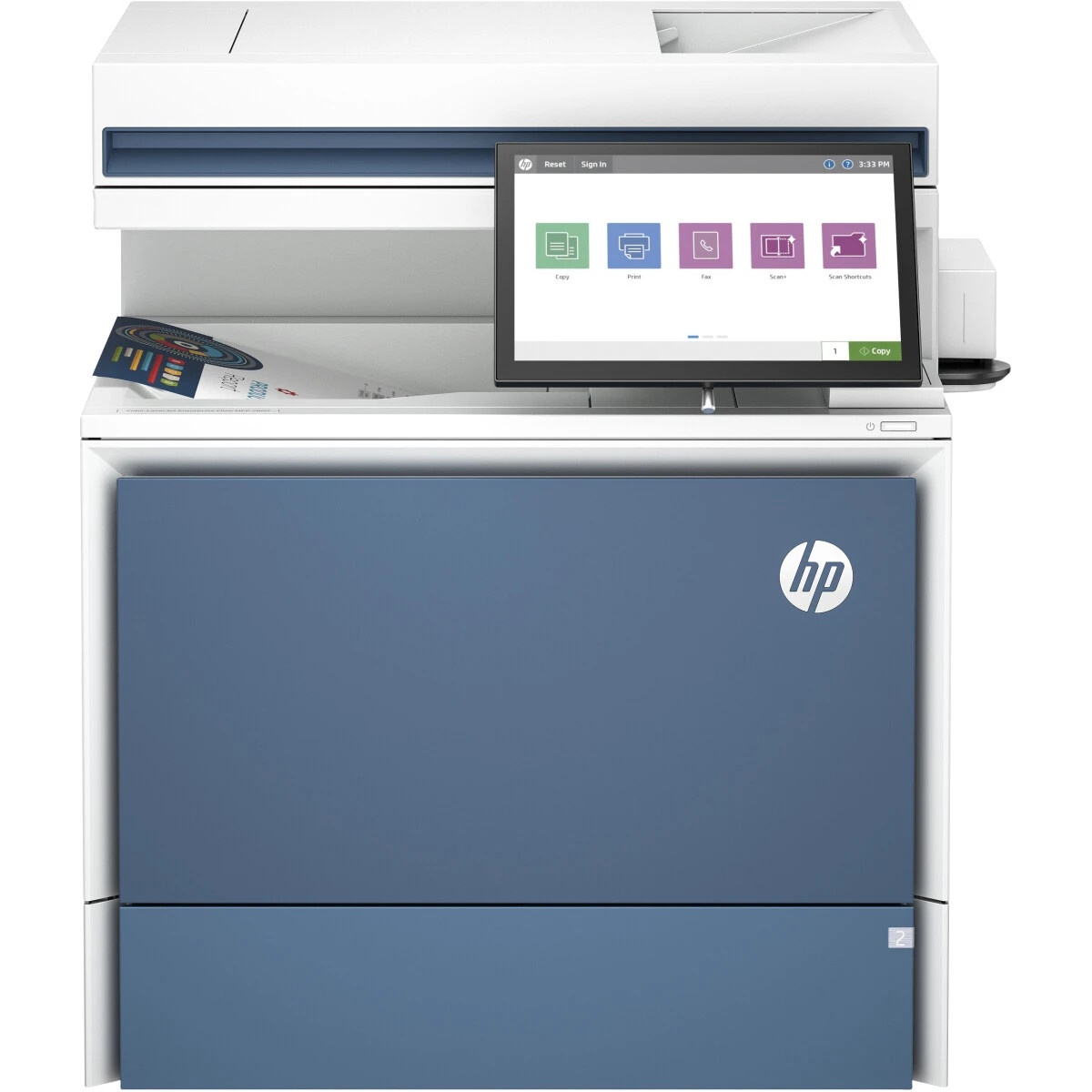 МФУ лазерное HP CLJ Ent MFP 5800ZF Printer