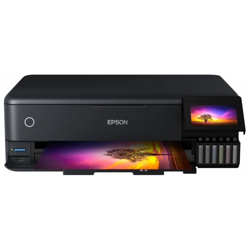 МФУ струйное Epson L8180 black (A3, 6цв., принтер/сканер/копир, 5760х1440dpi, до 32цб/32цв. ppm, Dup