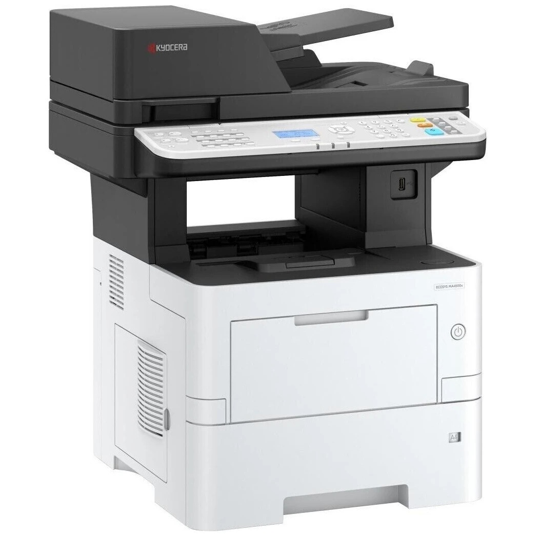 МФУ лазерное Kyocera ECOSYS MA4500x ( Азия) , (P/C/S, ч/б лазерный, A4, 45 стр/мин, 1200x1200 dpi, 1