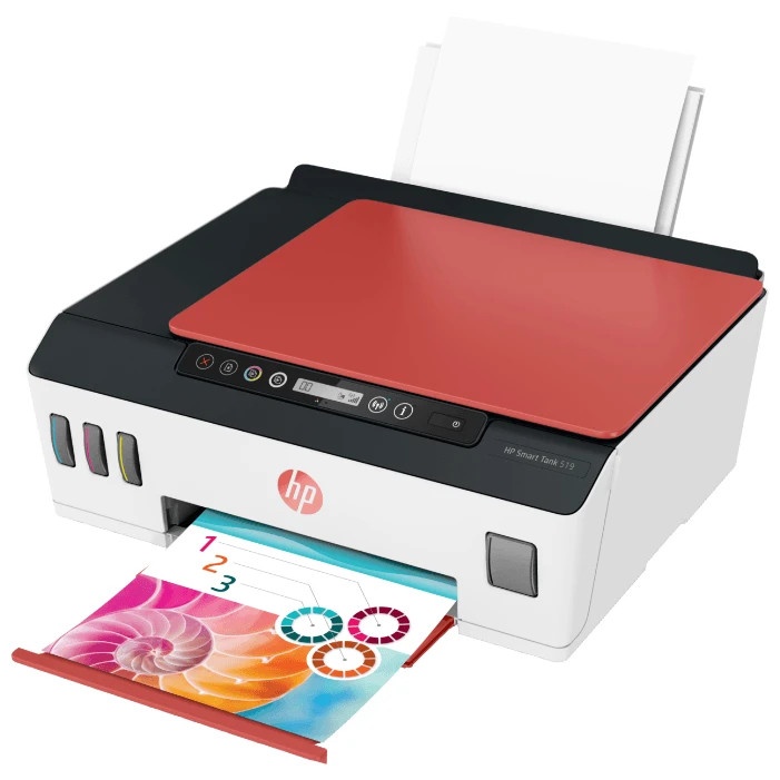 МФУ струйное HP Smart Tank 519 AiO (3YW73A), A4, цветной, печ. до 22 стр/мин. (ч/б) до 5 стр/мин. (ц