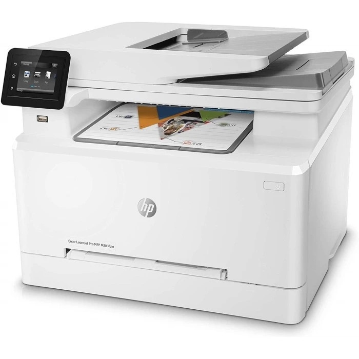 МФУ лазерное HP Color LaserJet Pro M283fdw (7KW75A), A4, цветной, печ. до 21 стр/мин., скан. до 26 с
