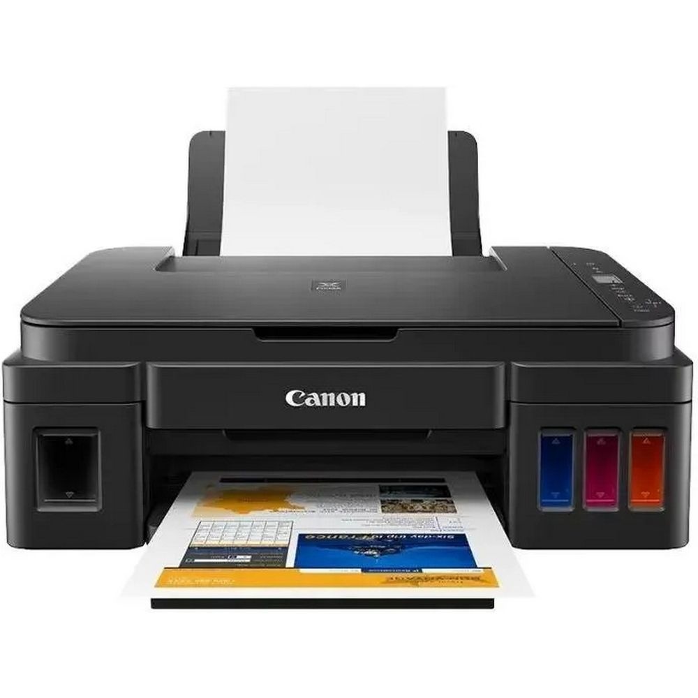 МФУ Canon Pixma G2410 А4, струйное, цветное, 8,8стр/мин, 1200х4800dpi, USB, СНПЧ (2313C009AC)
