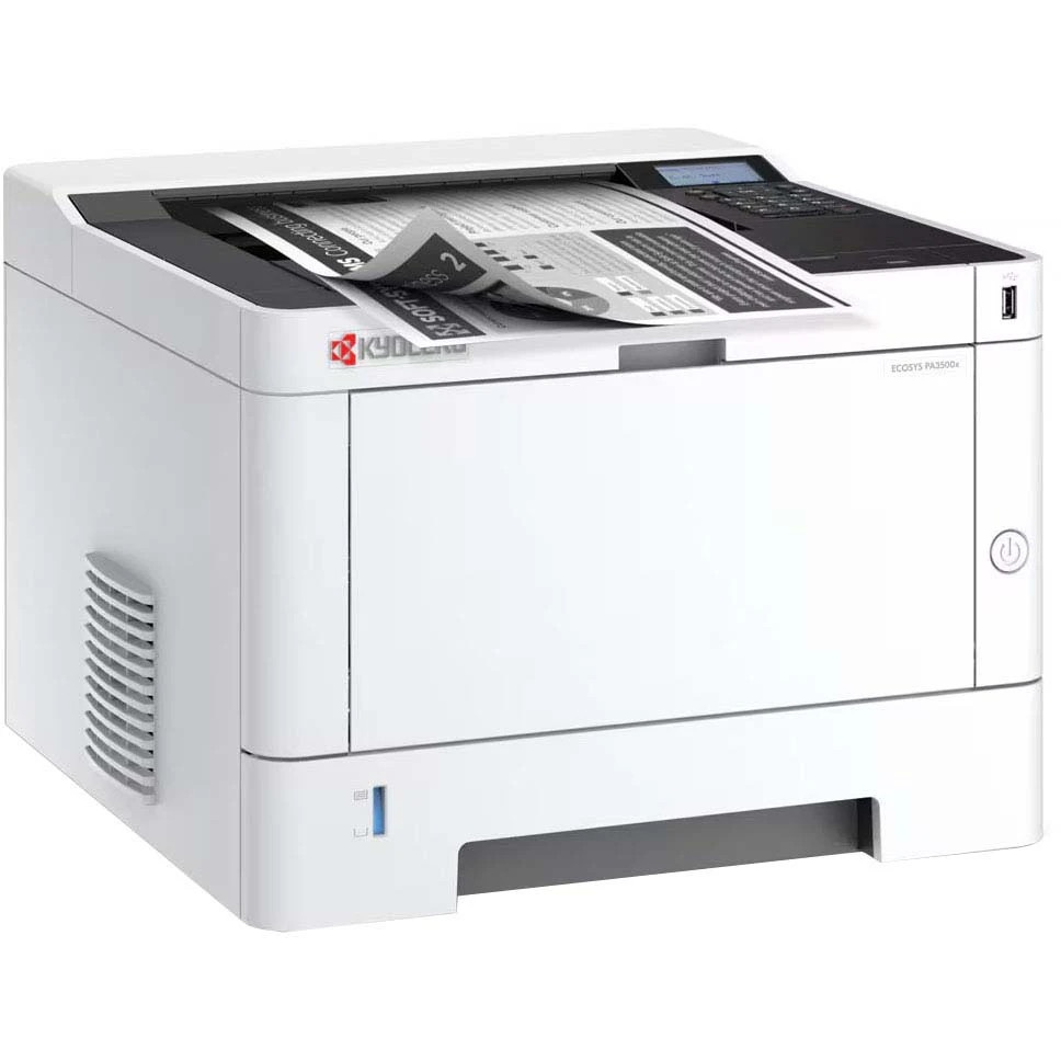 Принтер лазерный Kyocera ECOSYS PA3500x (110C3J3NL0) {A4,35стр/мин, 1200x1200dpi, дуплекс, 600 листо