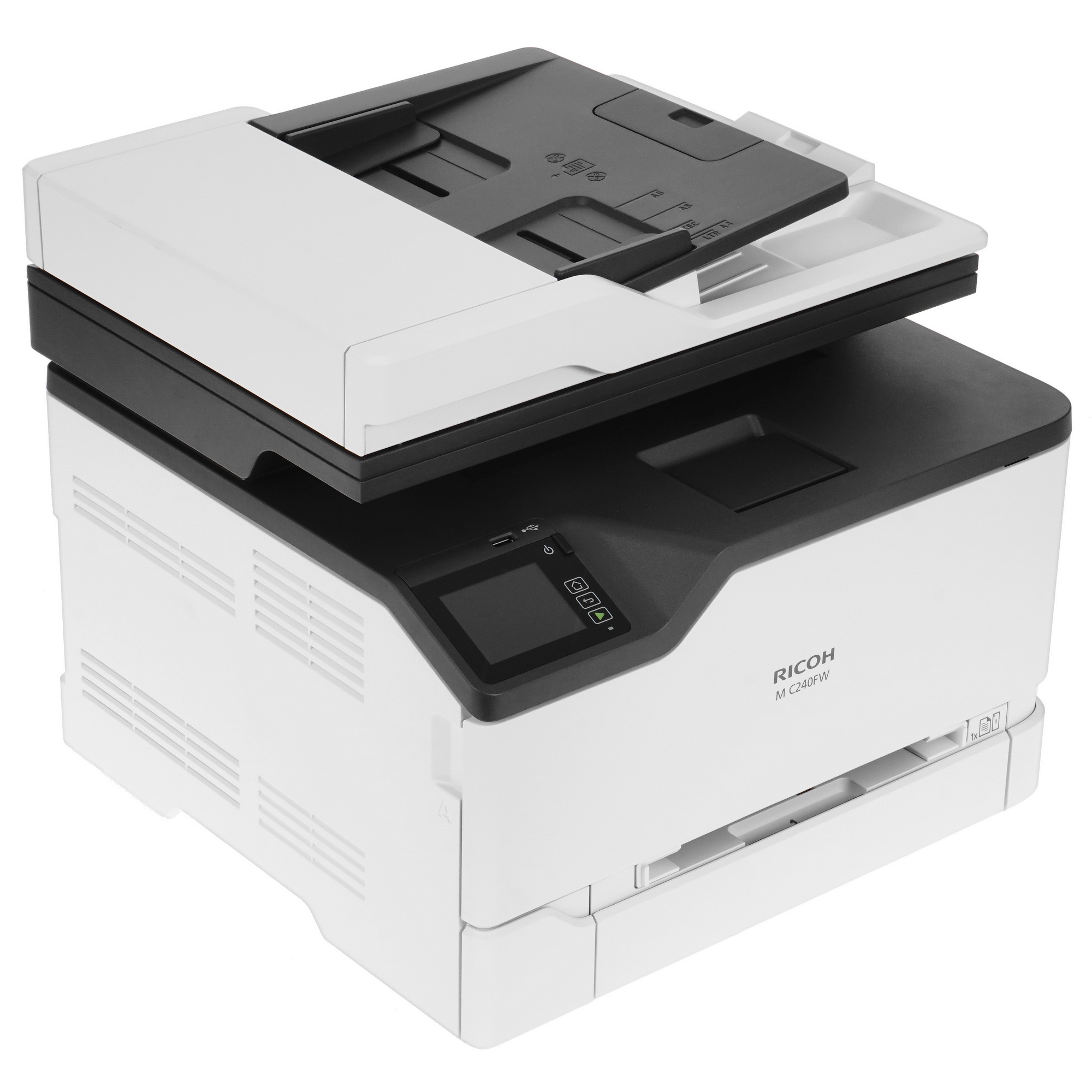 МФУ лазерное Ricoh M C240Fw (408430), A4, цветной, печ. до 24 стр/мин., скан. до 21 стр/мин., 600 x